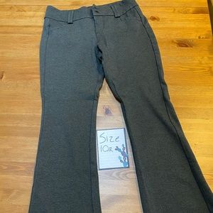 Studio Signature Stretch Charcoal Grey Trousers